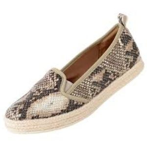 Clarks Azella Major Snakeskin Loafer Slip On